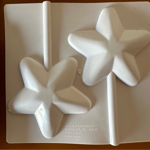 Star Lollipop Mold set plus 80 long lollipop sticks - Picture 2 of 6
